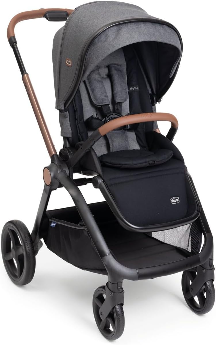 Chicco Mysa Stroller 0m-4y, Black Satin - Image 1